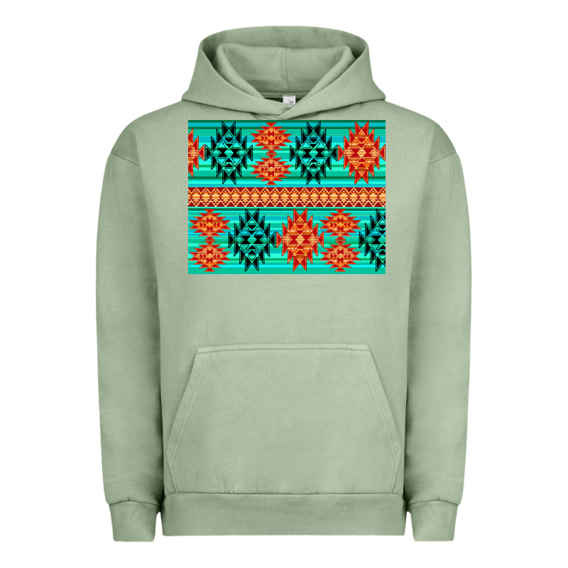 Aztec Pattern Background 3200x2400 Urban Hoodie by AdoDesignShop | Teevron