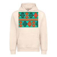 Sandshell aztec pattern background 3200x2400 Urban Hoodie - AdoDesignShop