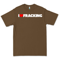 Cacao I Love Fracking Premium Tee - longCreatives