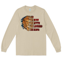 Mushroom Dad The Man The Myth The Legend The King Long Sleeve Tee - Jasminsmagicworld