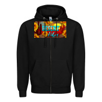 Black desert vibes license plate Zipper Hoodie - Artiststas