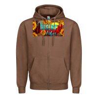 Chestnut desert vibes license plate Zipper Hoodie - Artiststas