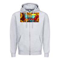Heather Grey desert vibes license plate Zipper Hoodie - Artiststas