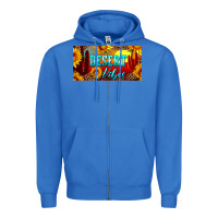 True Royal desert vibes license plate Zipper Hoodie - Artiststas
