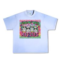 Grape Ice Easter Day Chilling with my peeps Urban Heavy Tee - CowGirlArtShop