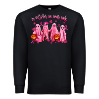 Black in october we wear pink ghosts Premium Sweatshirt - AdoDesignShop