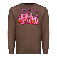 Chestnut in october we wear pink ghosts Premium Sweatshirt - AdoDesignShop