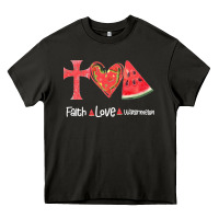 Asphalt Faith Love Watermelon Heavy Core Tee - Bettercallsaul