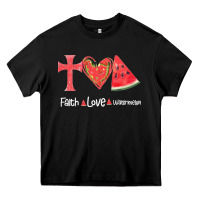 Black Faith Love Watermelon Heavy Core Tee - Bettercallsaul