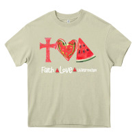 Mossy Faith Love Watermelon Heavy Core Tee - Bettercallsaul