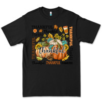 Black Thankful Premium Tee - texasbilliewilder