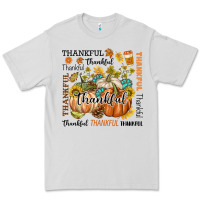 Dove Grey Thankful Premium Tee - texasbilliewilder