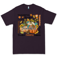 Plum Thankful Premium Tee - texasbilliewilder