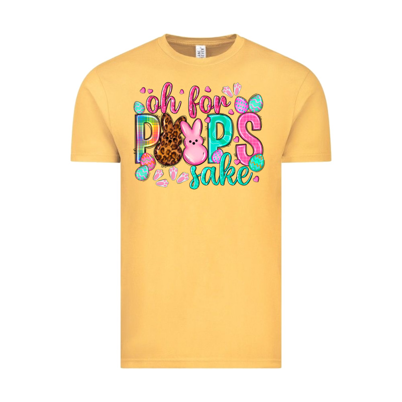 Oh For Peeps Sake Easter Day Vintage Tee by HowdyJamesFarm | Teevron
