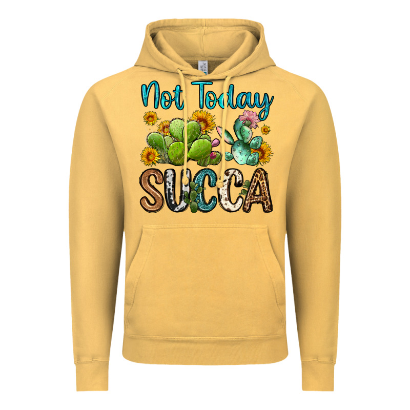 Not Today Succa Vintage Hoodie by OliviaCreatesArt | Teevron