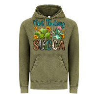 Vintage Olive not today succa Vintage Hoodie - OliviaCreatesArt