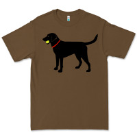 Cacao Labrador Retriever Fetch, Black Lab Play Ball Premium Tee - longCreatives