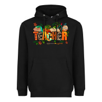 Black fall teacher Heavyweight Hoodie - AdoDesignShop