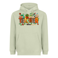 Matcha fall teacher Heavyweight Hoodie - AdoDesignShop