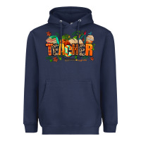 Navy fall teacher Heavyweight Hoodie - AdoDesignShop