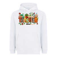 White fall teacher Heavyweight Hoodie - AdoDesignShop