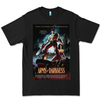 Black Army Of Darkness Movie Poster Classic Premium Tee - longCreatives