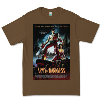 Cacao Army Of Darkness Movie Poster Classic Premium Tee - longCreatives