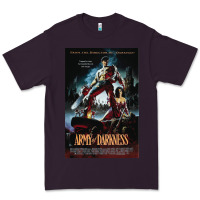 Plum Army Of Darkness Movie Poster Classic Premium Tee - longCreatives