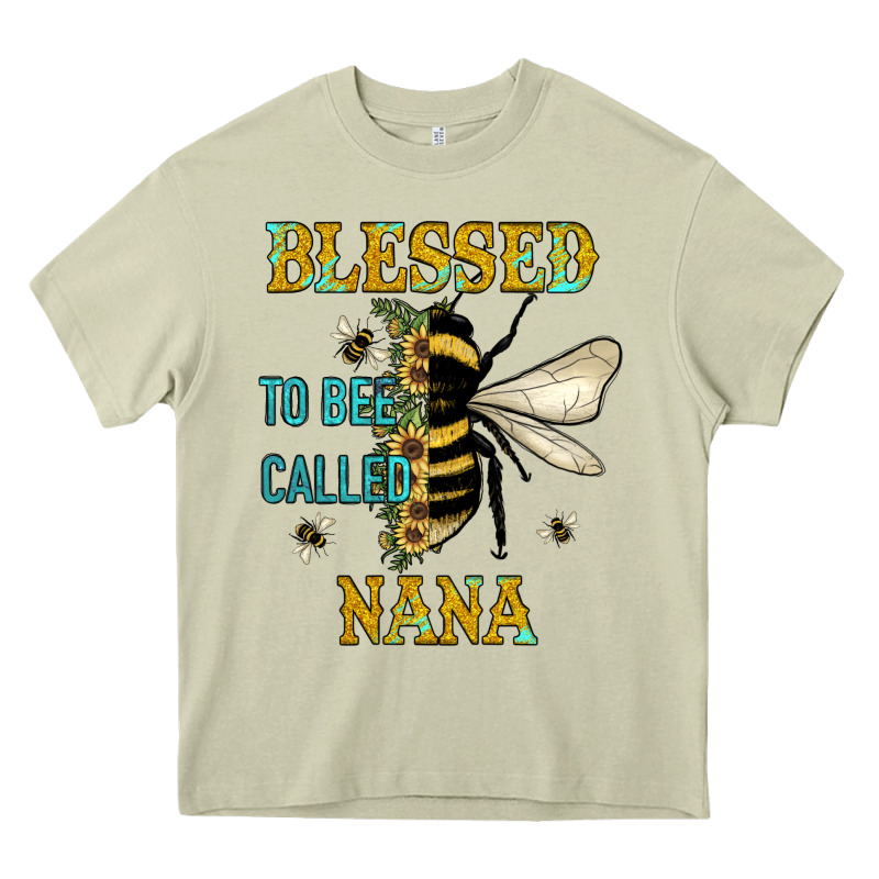 Blessed To Bee Nana Heavy Core Tee by JahusDesignShop | Teevron