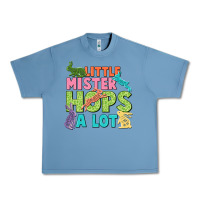 Pebble Blue Little mister hops a lot Easter Day Urban Heavy Tee - CowGirlArtShop