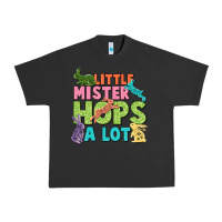 Pigment Black Little mister hops a lot Easter Day Urban Heavy Tee - CowGirlArtShop