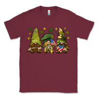 Burgundy Army Gnomes 4th of july Classic Tee - HowdyJamesFarm