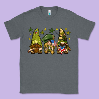 Army Gnomes 4th Of July Classic Tee Designed By Howdyjamesfarm