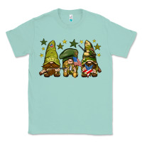 Seafoam Army Gnomes 4th of july Classic Tee - HowdyJamesFarm