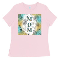 Bubblegum Pink mother's day mom tumbler tbs Ladies Tee - TumblerDesignByShophia