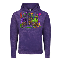 Cloud Purple louisiana louisiana louisiana mardi gras Vintage Hoodie - OliviaCreatesArt