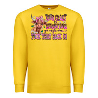 Lemon your crazy is showing you might want to tuck that Premium Sweatshirt - AdoDesignShop