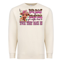 Sandshell your crazy is showing you might want to tuck that Premium Sweatshirt - AdoDesignShop