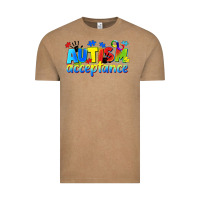 Vintage Coffee Autism acceptance Vintage Tee - CowGirlArtShop