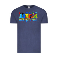 Vintage Denim Autism acceptance Vintage Tee - CowGirlArtShop