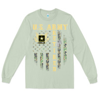 Matcha US ARMY Retired  Distressed American Flag Patriotic Long Sleeve Tee - longCreatives