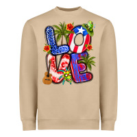 Mushroom puerto rico love Heavyweight Sweatshirt - Artiststas