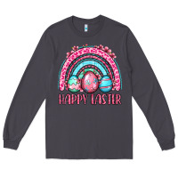 Smoke Happy Easter eggs rainbow Long Sleeve Tee - OliviaCreatesArt