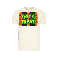 Vintage Arctic trick or treat brushstroke Vintage Tee - Jasminsmagicworld
