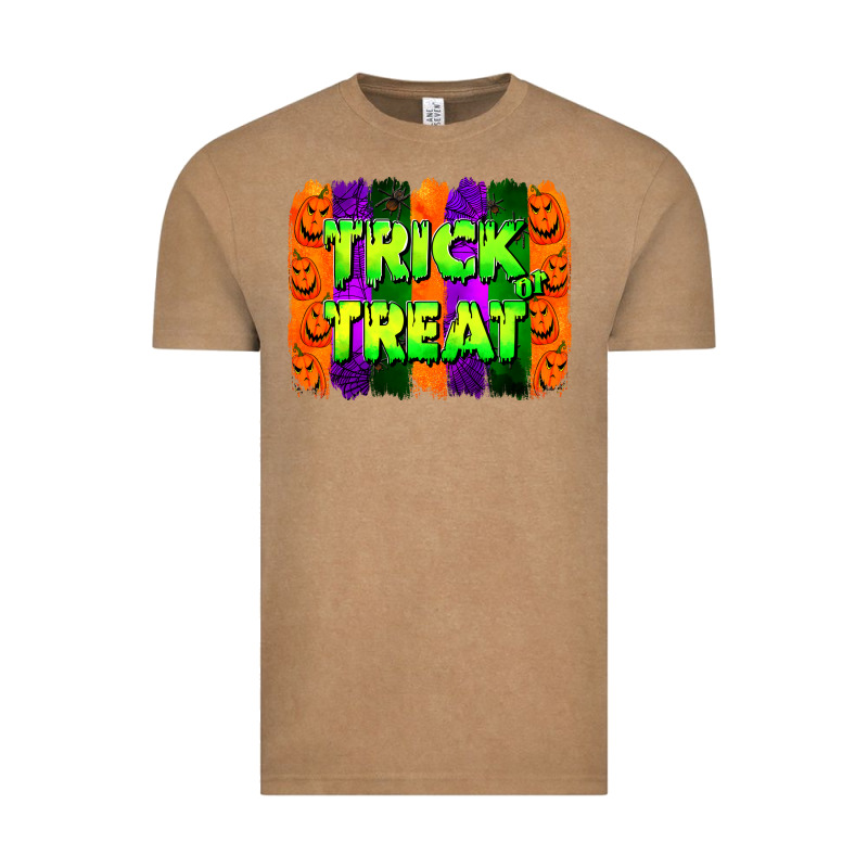 Trick Or Treat Brushstroke Vintage Tee by Jasminsmagicworld | Teevron