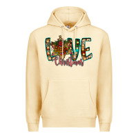 Pina Colada Love Snowman Premium Hoodie - CowhideDigitalArt