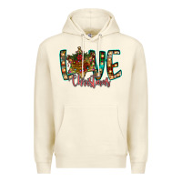 Sandshell Love Snowman Premium Hoodie - CowhideDigitalArt