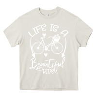 Cream Life is a beautiful ride Heavy Core Tee - Bettercallsaul