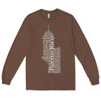 Chestnut Puerto Rico El Moro Prideful Puerto Rican Cities and Towns Long Sleeve Tee - longCreatives