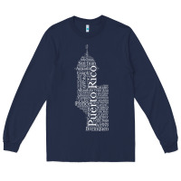 Navy Puerto Rico El Moro Prideful Puerto Rican Cities and Towns Long Sleeve Tee - longCreatives